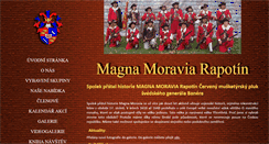 Desktop Screenshot of magnamoravia.cz